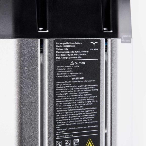 Removable Talaria 60V (40AH) Lithium Battery - Image 2